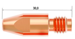 FUBAG Контактный наконечник M8 X 30мм CUCRZR 1.2мм /.045 дюйма (10 шт.) в Ставрополе фото