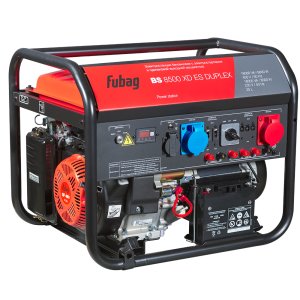 Бензиновый генератор FUBAG BS 8500 XD ES DUPLEX для одно и трехфазного режимов работы Бензиновый генератор FUBAG BS 8500 XD ES DUPLEX для одно и трехфазного режимов работы