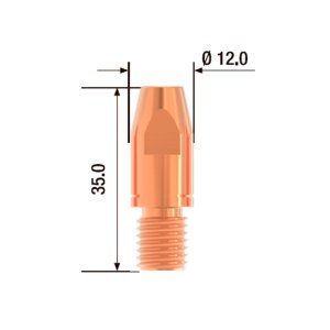 FUBAG    Контактный наконечник M10х35 мм CuCrZr D=1.6 мм (10 шт) блистер в Ставрополе фото