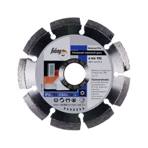 Алмазный отрезной диск FUBAG Universal Pro D115 мм/ 22.2 мм в Ставрополе фото