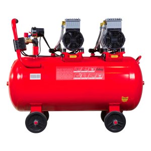 Компрессор воздушный безмасляный малошумный FUBAG OLS 500/100 CM2х2 + Набор пневмоинструмента (5 предметов) в ПОДАРОК в Ставрополе фото