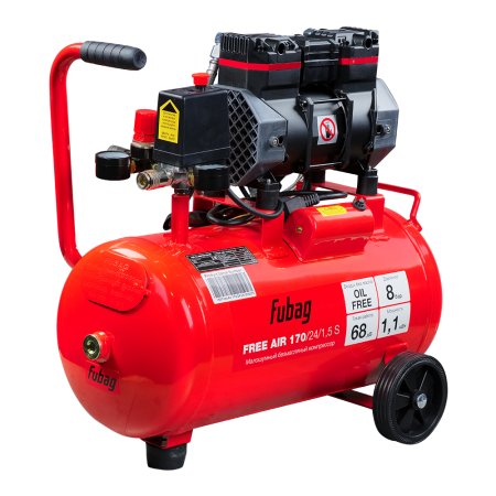 Компрессор безмасляный малошумный FUBAG Свободный Воздух (Free Air) 170/24/1.5 S в Ставрополе фото