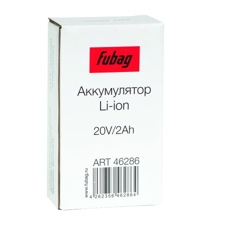 Аккумуляторная батарея FLI5S1P1202 Li-ion к бензиновым газонокосилкам FUBAG с электростартером и минирайдеру (20V/2Ah) в Ставрополе фото