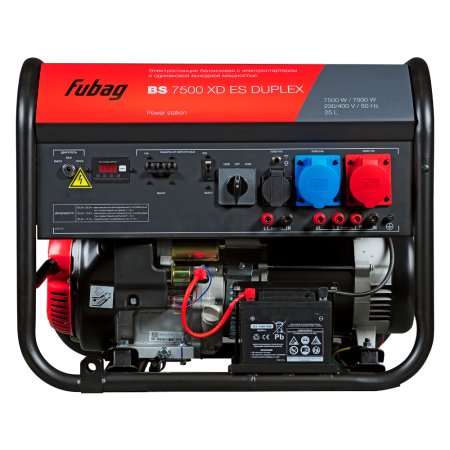 Бензиновый генератор FUBAG BS 7500 XD ES DUPLEX Бензиновый генератор FUBAG BS 7500 XD ES DUPLEX в Ставрополе фото