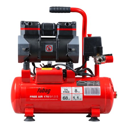 Компрессор безмасляный малошумный FUBAG Свободный Воздух (Free Air) 170/9/1.5 S в Ставрополе фото