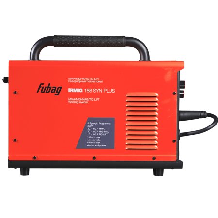 FUBAG Сварочный полуавтомат IRMIG 188 SYN PLUS c горелкой FB 150 3 м + Маска сварщика Хамелеон IR 4-13N M + Порошковая проволока самозащитная FB 71TGS 0.8 мм в ПОДАРОК! в Ставрополе фото