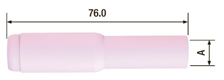 FUBAG    Сопло керамическое №7L ф11 FB TIG 17-18-26 (2 шт.) в Ставрополе фото