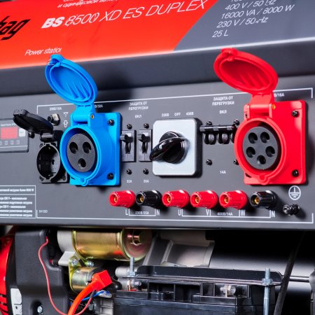Бензиновый генератор FUBAG BS 8500 XD ES DUPLEX для одно и трехфазного режимов работы Бензиновый генератор FUBAG BS 8500 XD ES DUPLEX для одно и трехфазного режимов работы в Ставрополе фото