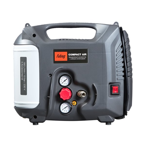 Компрессорный набор FUBAG Compact Air безмасляный компрессор + 5 предметов в Ставрополе фото