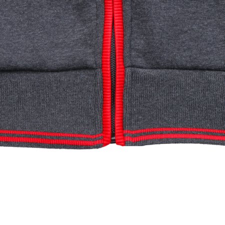 Серо-красная толстовка Fubag с капюшоном  размер M в Ставрополе фото