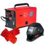 FUBAG Сварочный полуавтомат IRMIG 208 SYN PLUS (31447) + Маска сварщика Хамелеон IR 9-13N S (38072) + Сварочные краги на подкладке красные FWGN 10R (641180) в Ставрополе фото