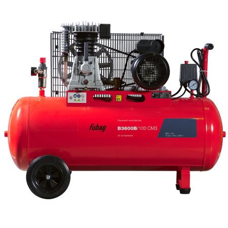 Ременной компрессор одноступенчатый FUBAG B3600B/100 CM3 в Ставрополе фото