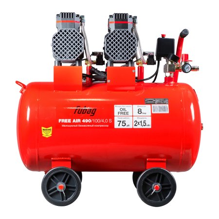 Компрессор безмасляный малошумный FUBAG Свободный Воздух (Free Air) 490/100/4.0 S в Ставрополе фото