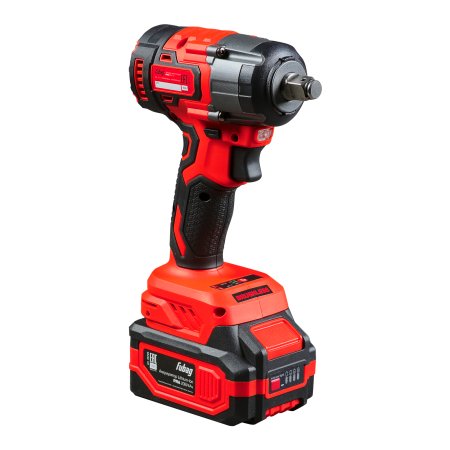 Аккумуляторный ударный гайковерт FUBAG PRWA 320 1/2” в комплекте с 2 аккумуляторами 4Аh/20V (46726) и зарядным устройством 4A (46727)