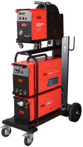Сварочный полуавтомат INMIG 500T DW SYN + Подающий механизм DRIVE INMIG DW SYN + Шланг-пакет 5 м + Горелка FB 500 3 м + Блок жидкостного охлаждения + Тележка в Ставрополе фото