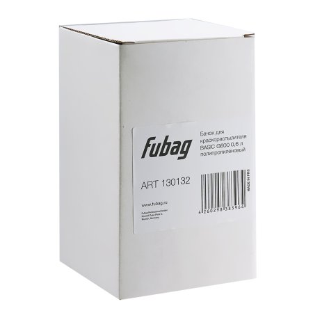 FUBAG Бачок для краскораспылителя BASIC G600, 0.6л полипропиленовый в Ставрополе фото