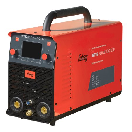 Инвертор сварочный FUBAG INTIG 200 AC/DC Pulse LCD + горелка FB TIG 26 5P  Инвертор сварочный FUBAG INTIG 200 AC/DC Pulse LCD + горелка FB TIG 26 5P